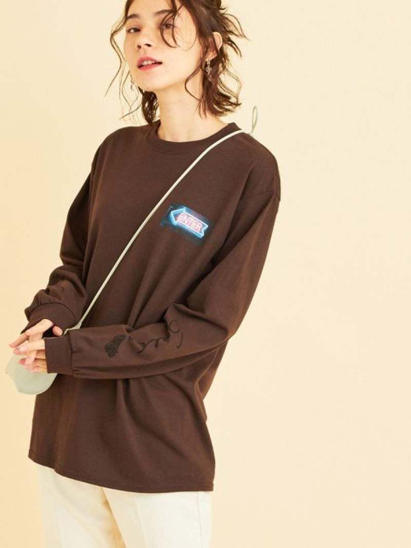 【別注】<GOODROCKSPEED>∴GODLISフォトプリントロングスリーブTシャツ
