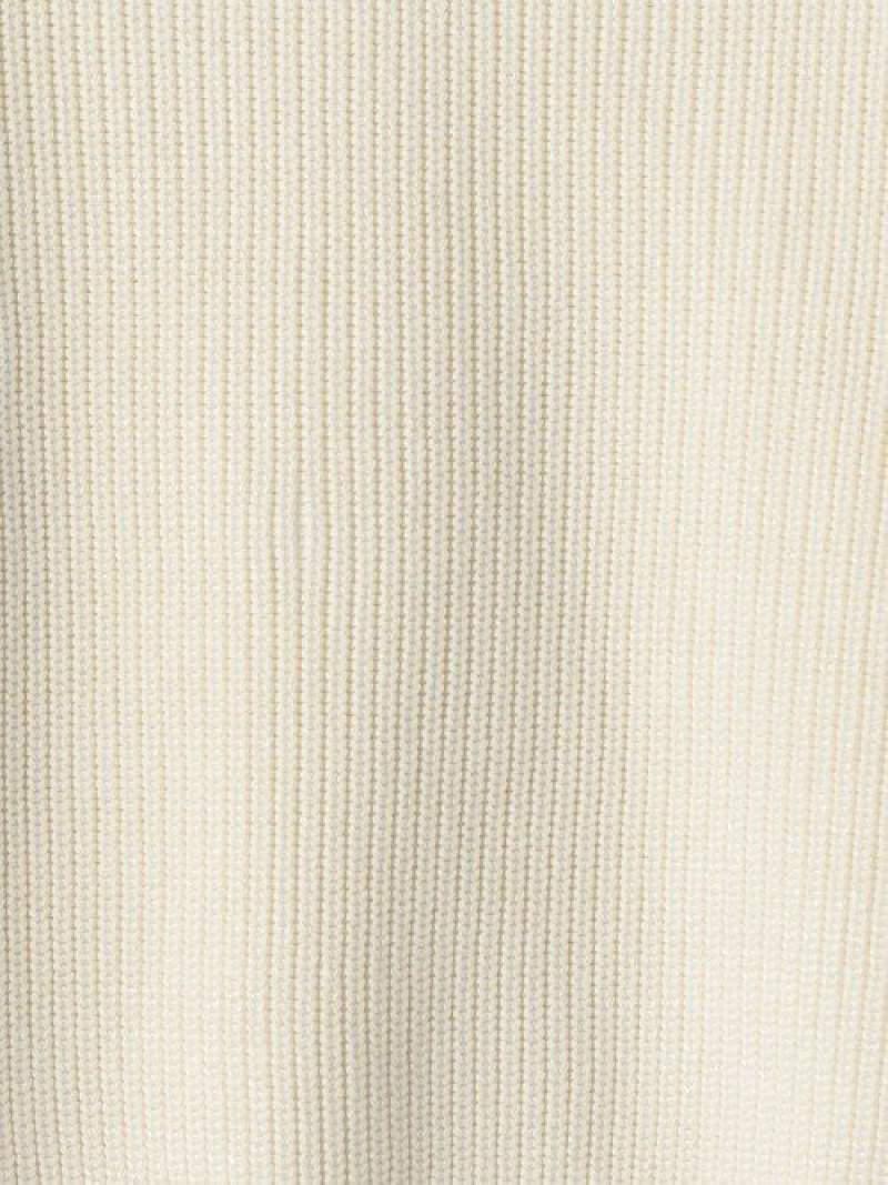 BY ミックスカラー畦Vネックニットプルオーバー -ウォッシャブル- о