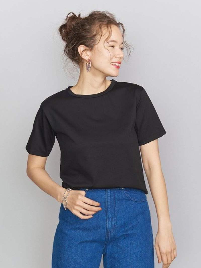 BY コットンクルーネックTシャツ о