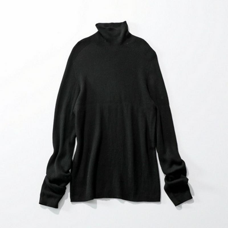 佐藤繊維コラボレーション【究極】のウォッシャブルタートルニット