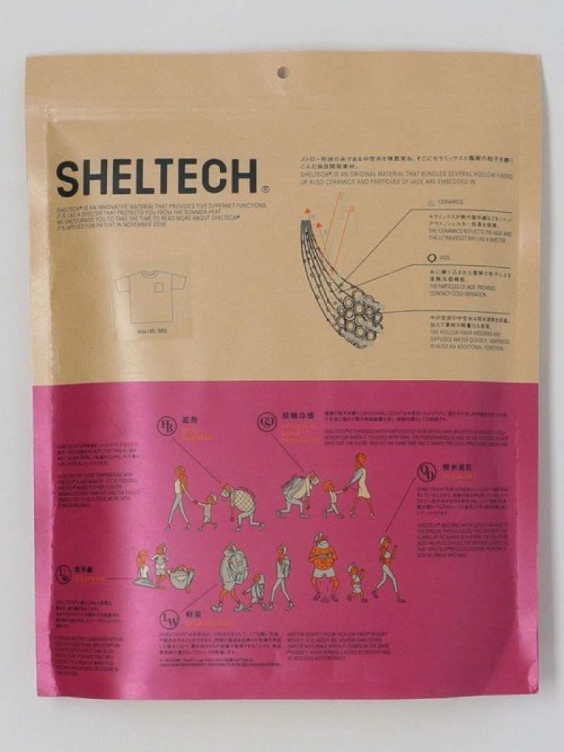 【別注】<SHELTECH>パッケージワイドTシャツ о