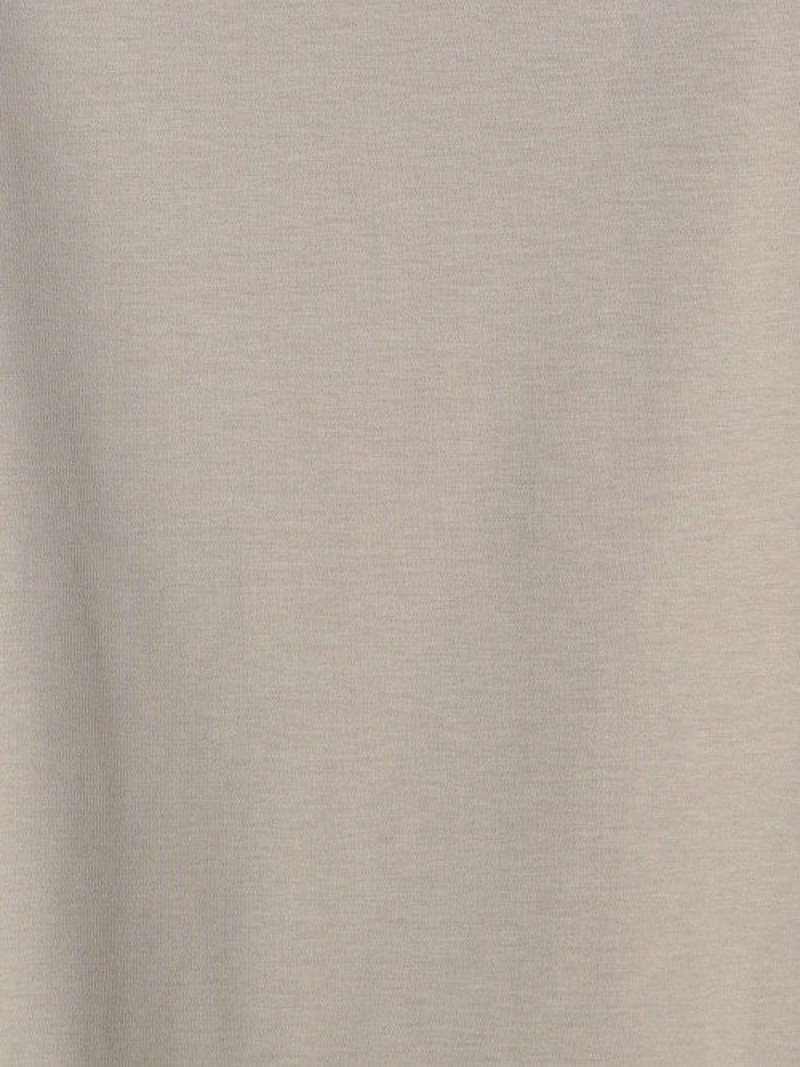 FMソデプリーツクルーネックTシャツ