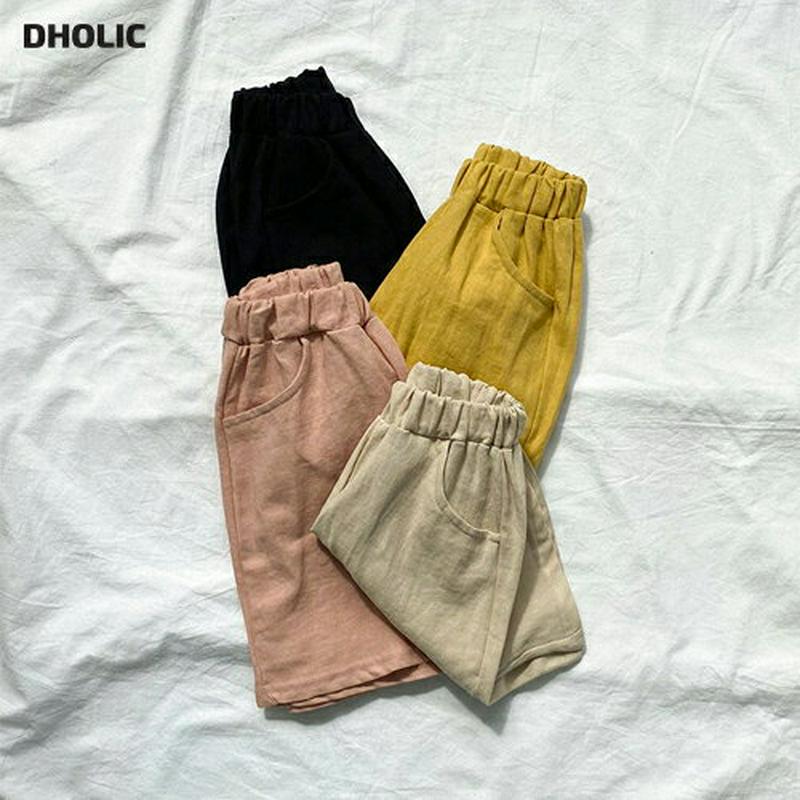 4COLORSハーフパンツ・u04141・キッズ 【3~8才】【pt】【韓国 ファッション ボトムス パンツ ハーフ ショート 