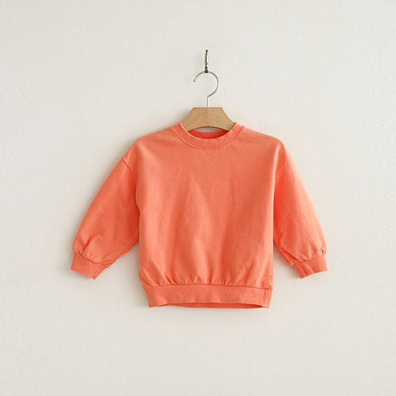 11COLORSスウェット・u04188 キッズ【3~8才】【tops】【トップス スウェット トレーナー 長袖 単色 無地 シ