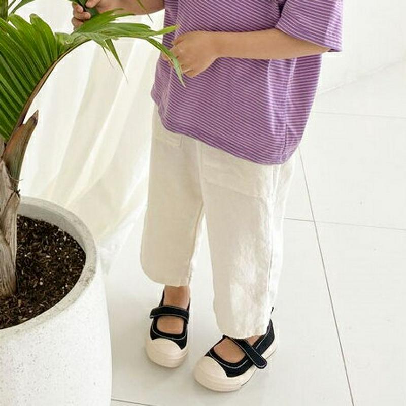 3COLORSコットンパンツ・u04149 キッズ【3~8才】【pt】【パンツ ロングパンツ 長ズボン ズボン コットン 綿 単