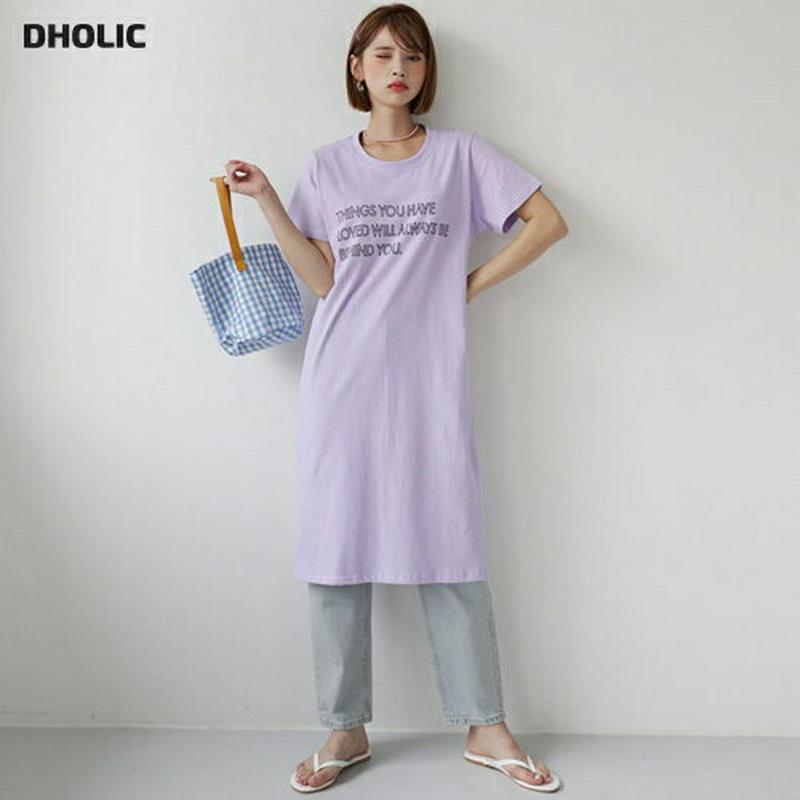 【新作10%OFF】レタリングワンピース・全5色・b56037 レディース【ops】【韓国 ファッション ワンピース ミディ丈 