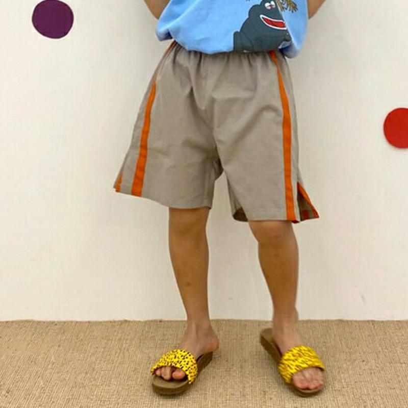 【新作10%OFF】サイドテープショートパンツ・u04264 キッズ【3~8才】【pt】【ショートパンツ 短パン ハーフパンツ 