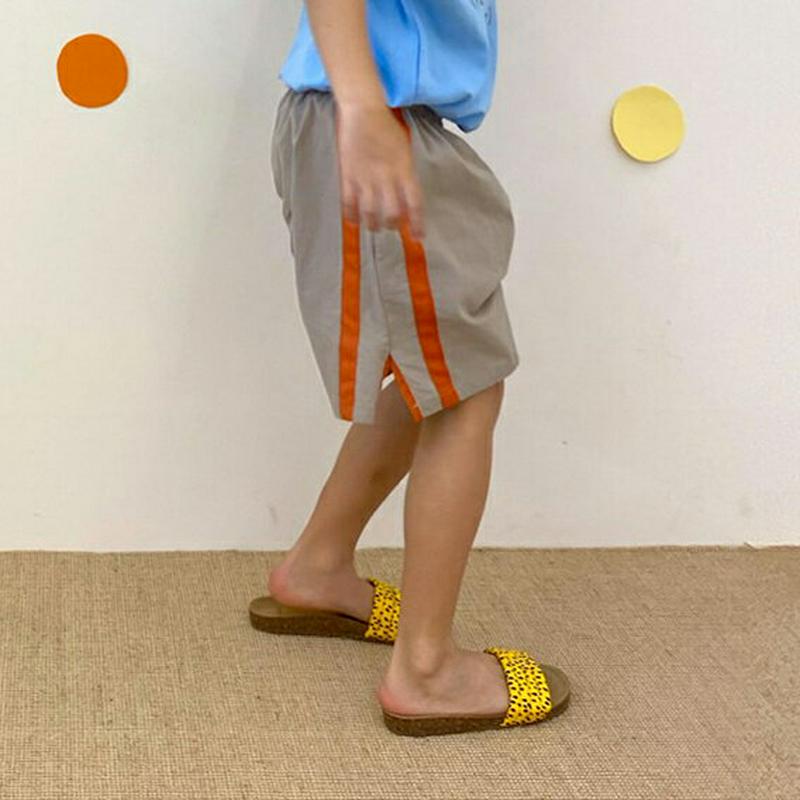 【新作10%OFF】サイドテープショートパンツ・u04264 キッズ【3~8才】【pt】【ショートパンツ 短パン ハーフパンツ 