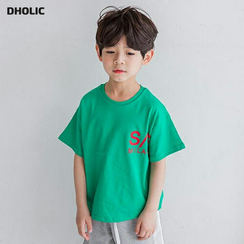 SS milano半袖Tシャツ・u04091・キッズ 【3~8才】【tops】【韓国 ファッション トップス Tシャツ カットソ