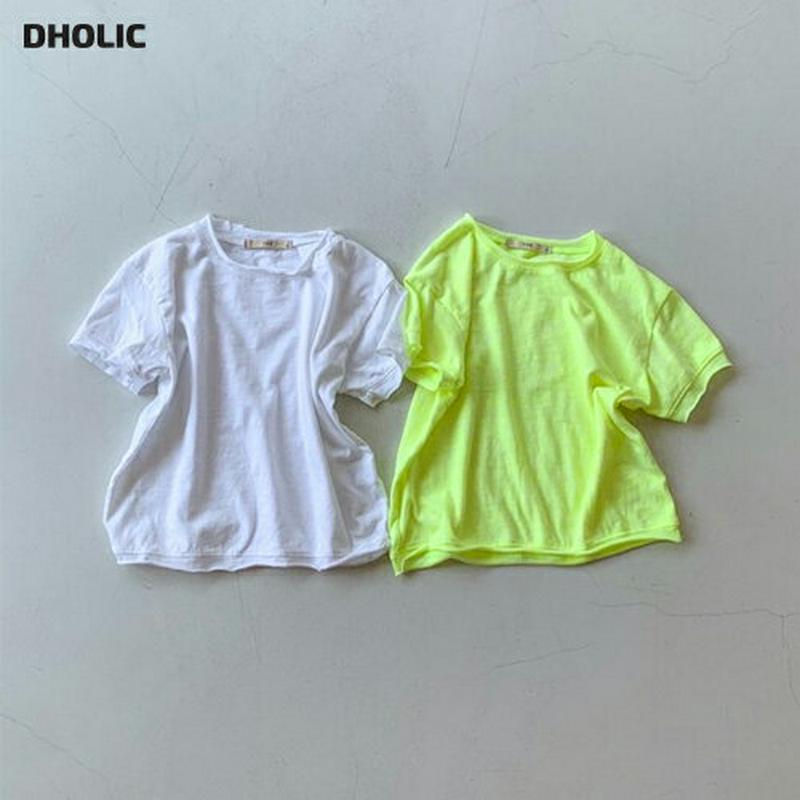 半袖Tシャツ・u04071・キッズ 【3~8才】【tops】【韓国 ファッション トップス Tシャツ カットソー 半袖 ハーフス