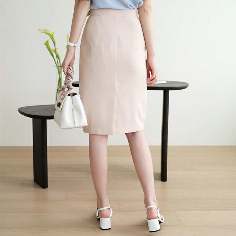 ベルトペンシルスカート・全2色・b62974 レディース【sk】【韓国 ファッション スカート ペンシルスカート ペンシル タイ