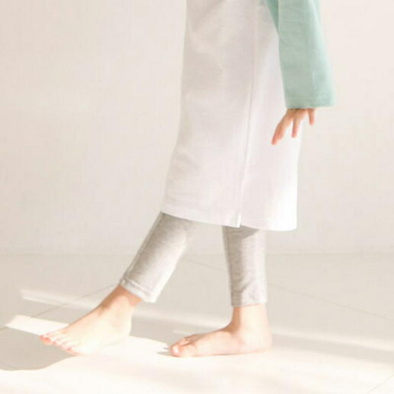 【新作10%OFF】センタープレスレギンス・u04207・キッズ 【3~8才】【pt】【韓国 ファッション ボトムス レギンス 