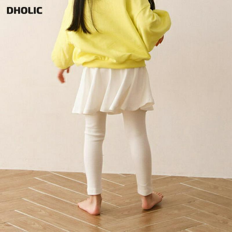 【新作10%OFF】フレアスカートレギンス・u04206・キッズ 【3~8才】【pt】【韓国 ファッション ボトムス レギンス 