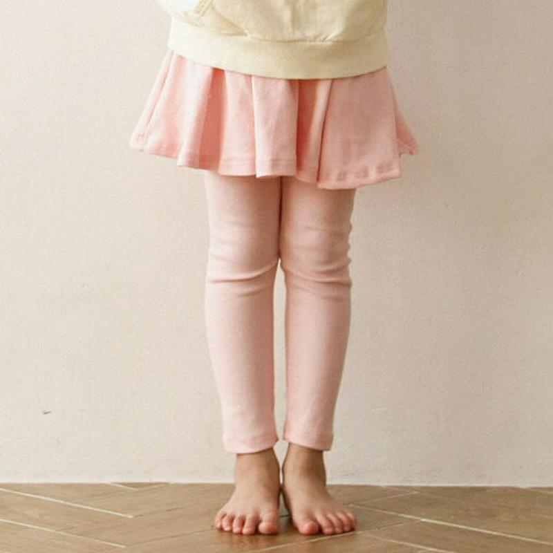 【新作10%OFF】フレアスカートレギンス・u04206・キッズ 【3~8才】【pt】【韓国 ファッション ボトムス レギンス 