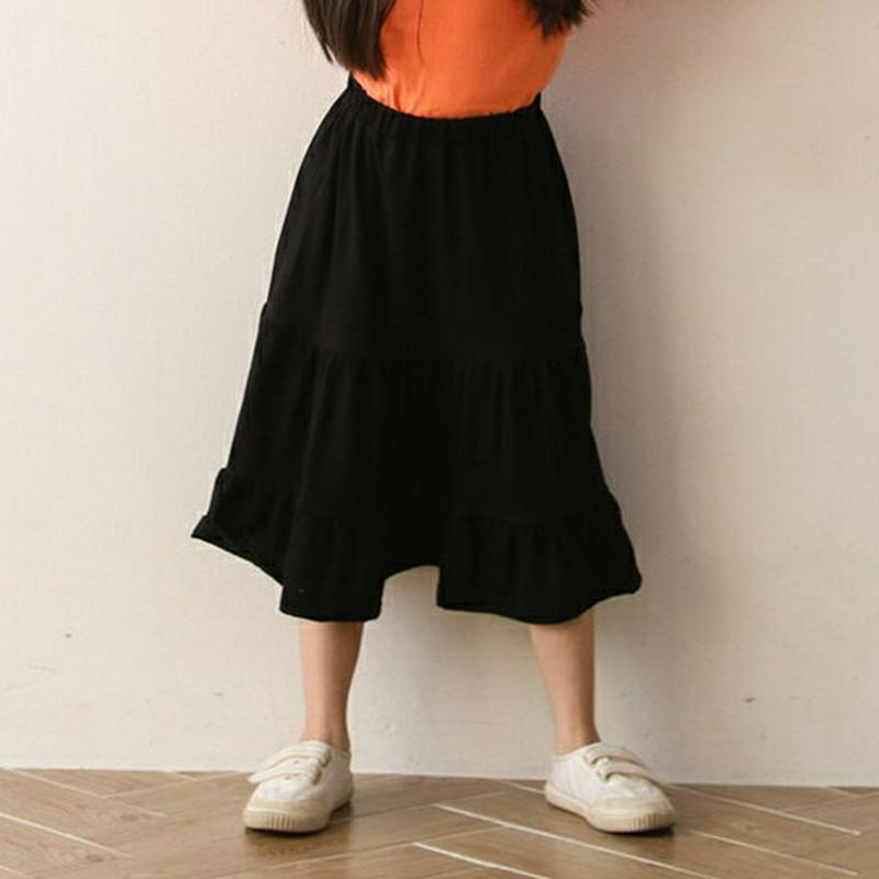【新作10%OFF】ギャザーティアードスカート・u04186・キッズ 【3~8才】【sk】【韓国 ファッション ボトムス スカー