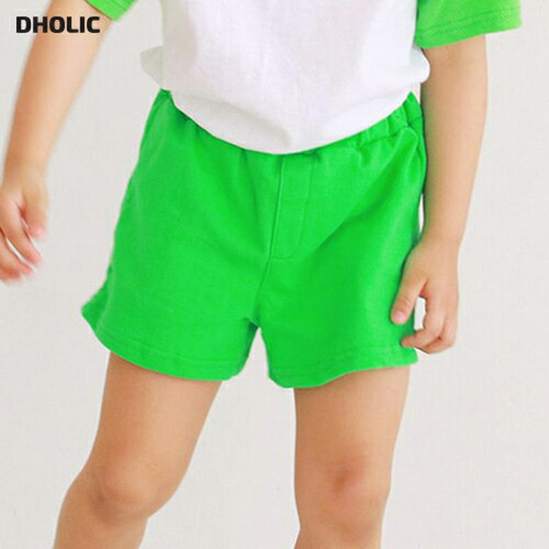 【新作10%OFF】カラーショートパンツ・u04181・キッズ 【3~8才】【pt】【韓国 ファッション ボトムス パンツ ハー
