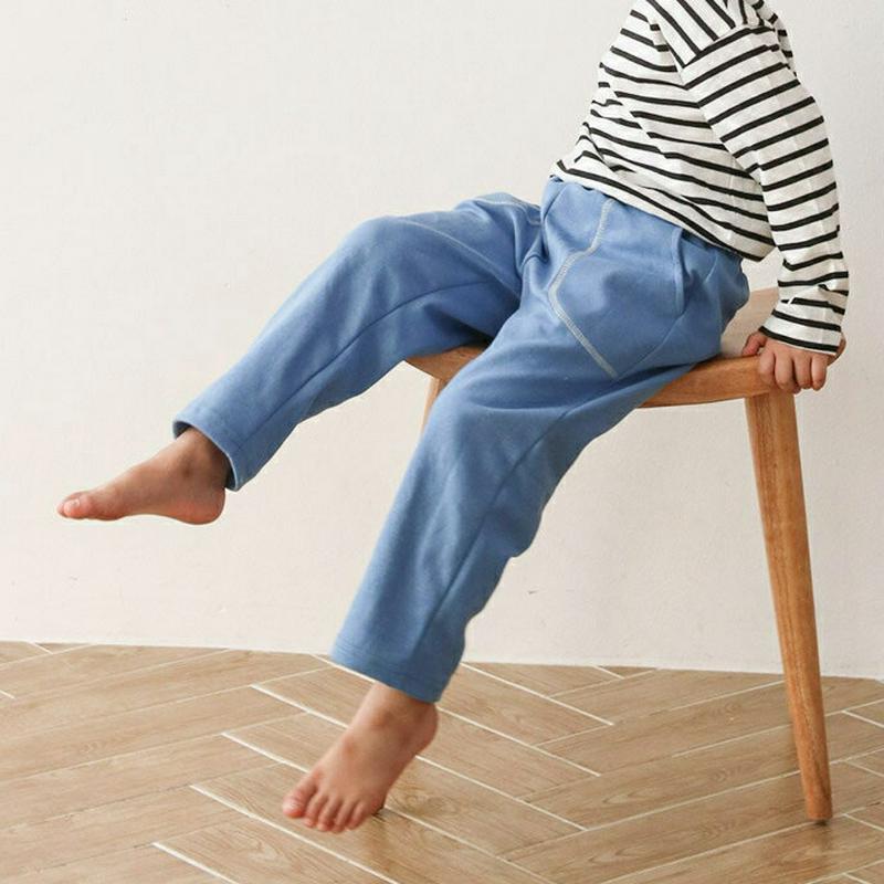 【新作10%OFF】ステッチディテールパンツ・u04177・キッズ 【3~8才】【pt】【韓国 ファッション ボトムス パンツ 