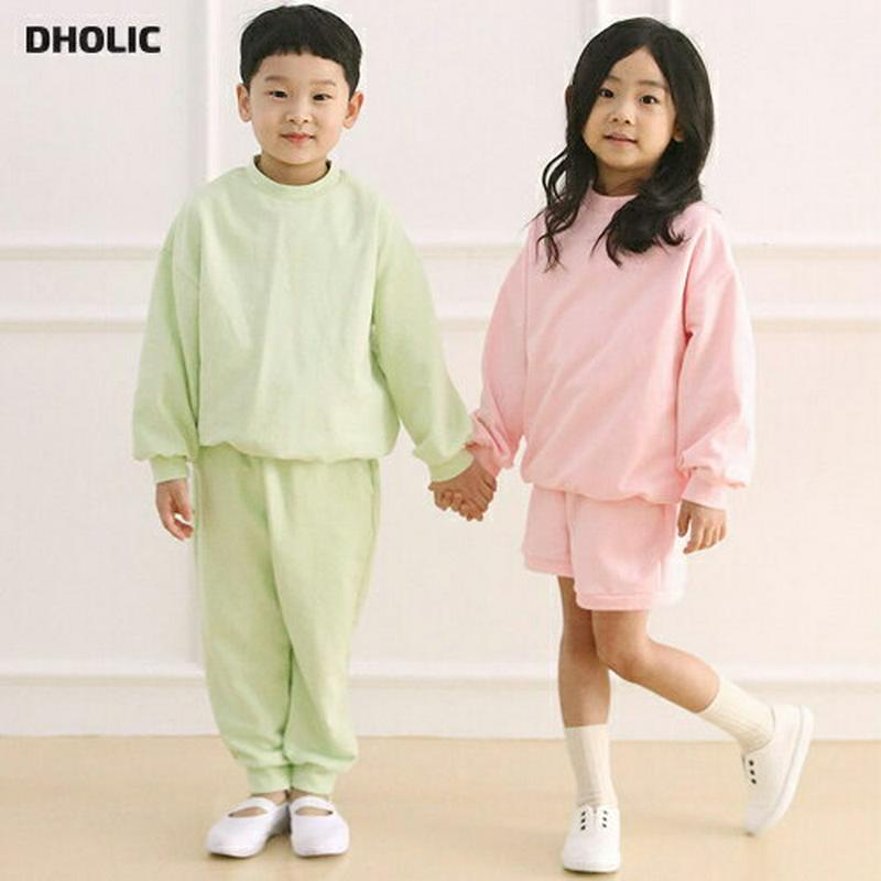 【只今10%OFF】スウェット上下3SET・u04248・キッズ 【3~8才】【SET】【韓国 ファッション セットアップ スウ