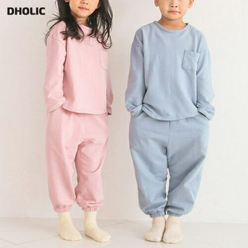 【只今10%OFF】ワンポケットTシャツ&パンツSET・u04244・キッズ 【3~8才】【SET】【韓国 ファッション セット