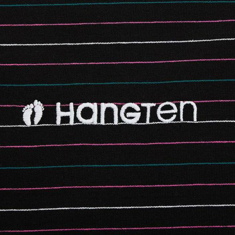 ボーダービッグT(5分袖)Hang Ten3