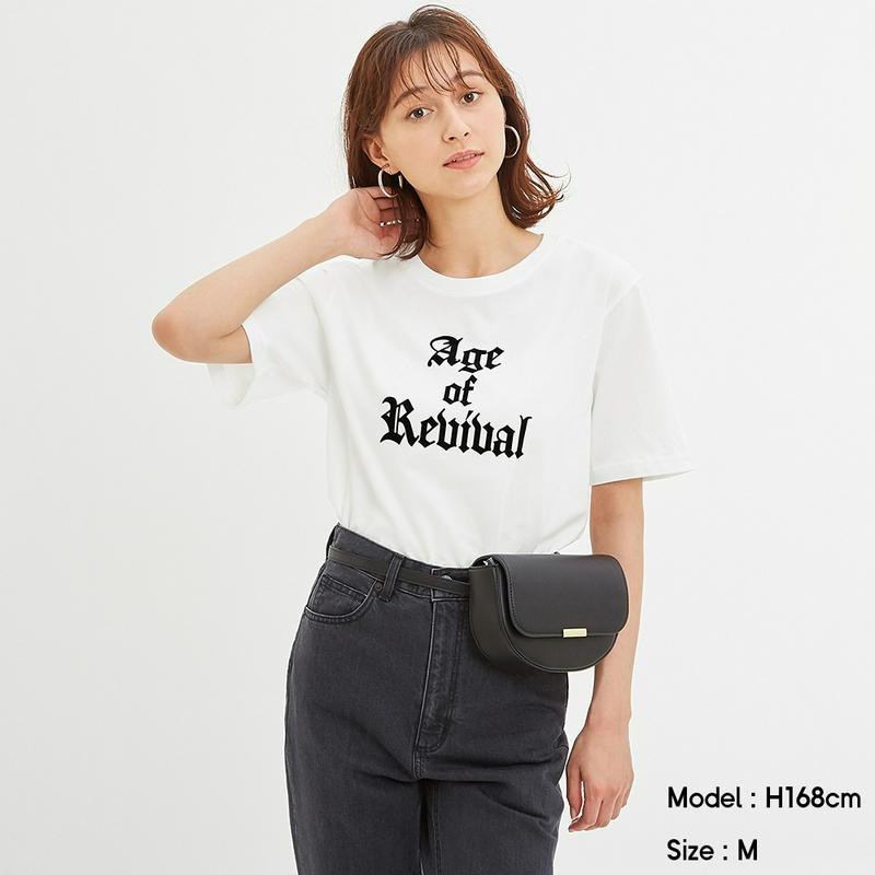 グラフィックT(半袖)(ロゴ)