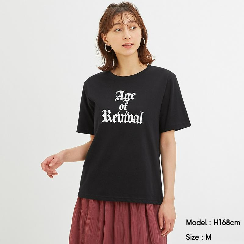 グラフィックT(半袖)(ロゴ)