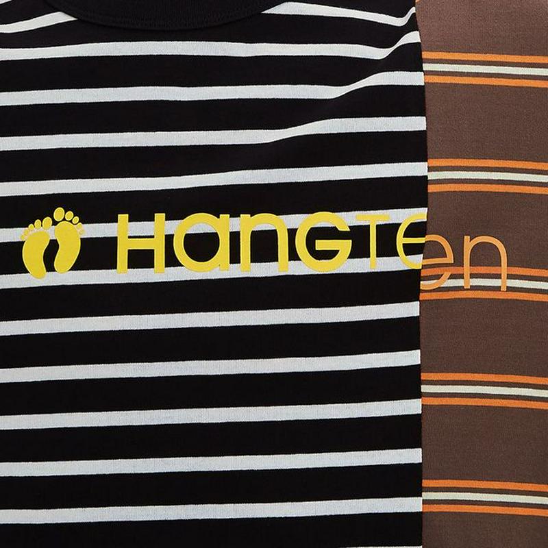 ボーダービッグT(5分袖)Hang Ten4
