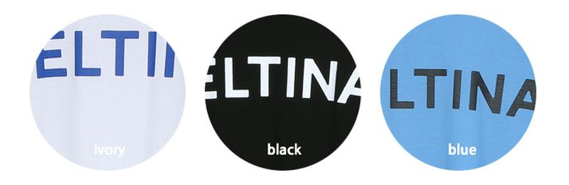 レタードプリント半袖Tシャツ