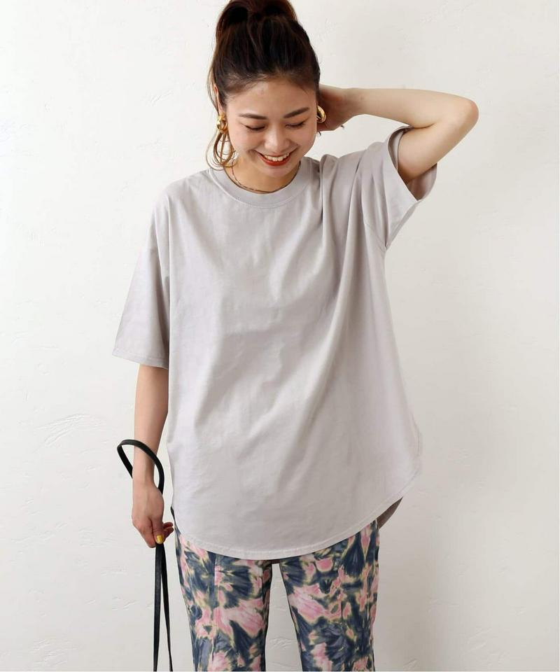 《追加》ピグメントDyeクルーネックラウンドTee◆（JOURNAL STANDARD relume）