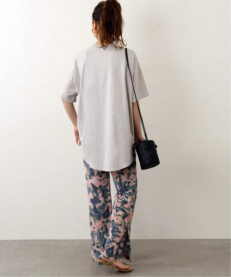 《追加》ピグメントDyeクルーネックラウンドTee◆（JOURNAL STANDARD relume）