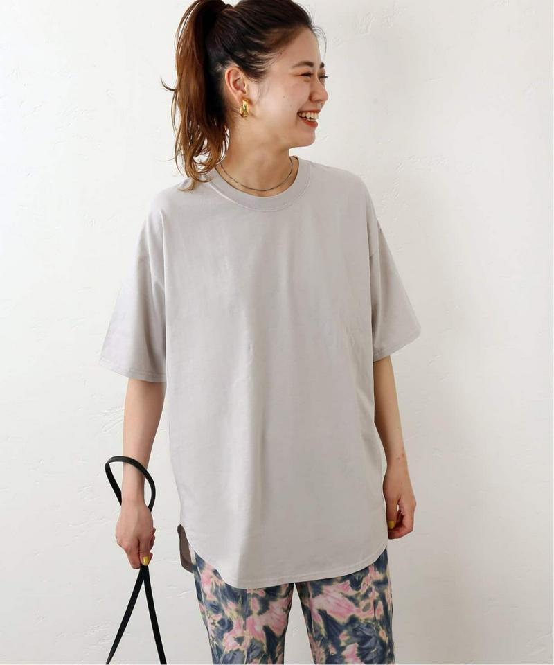 《追加》ピグメントDyeクルーネックラウンドTee◆（JOURNAL STANDARD relume）