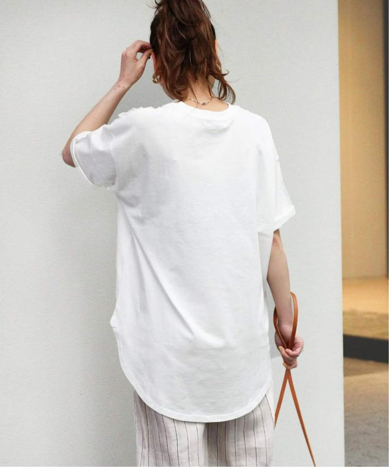 《追加》ピグメントDyeクルーネックラウンドTee◆（JOURNAL STANDARD relume）