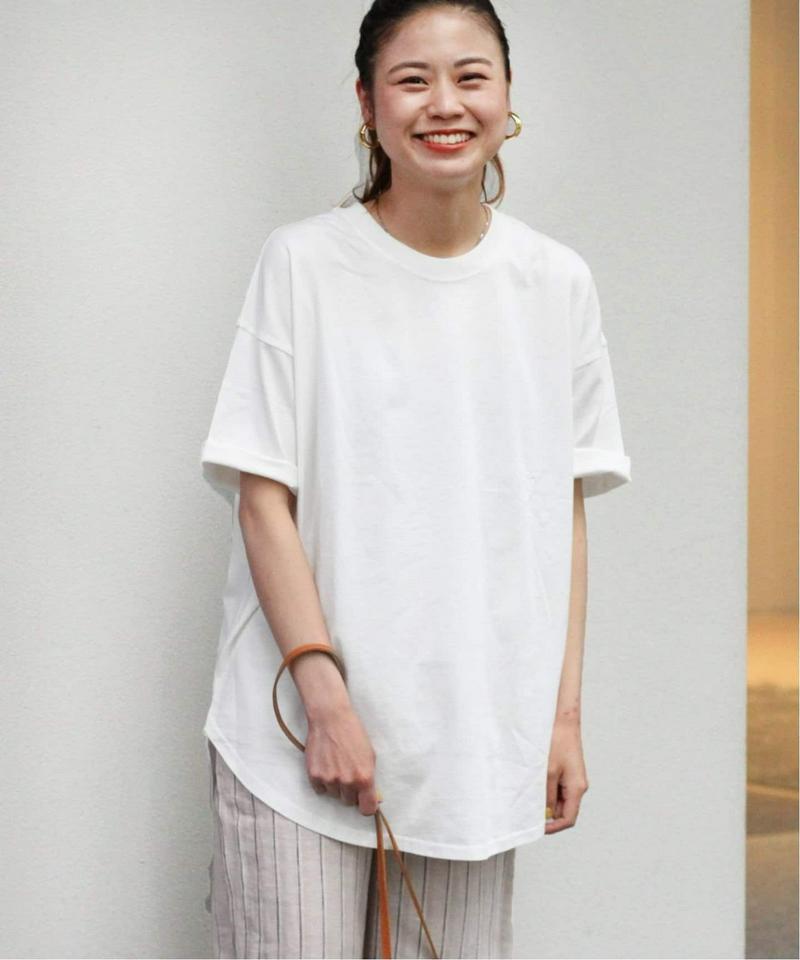 《追加》ピグメントDyeクルーネックラウンドTee◆（JOURNAL STANDARD relume）