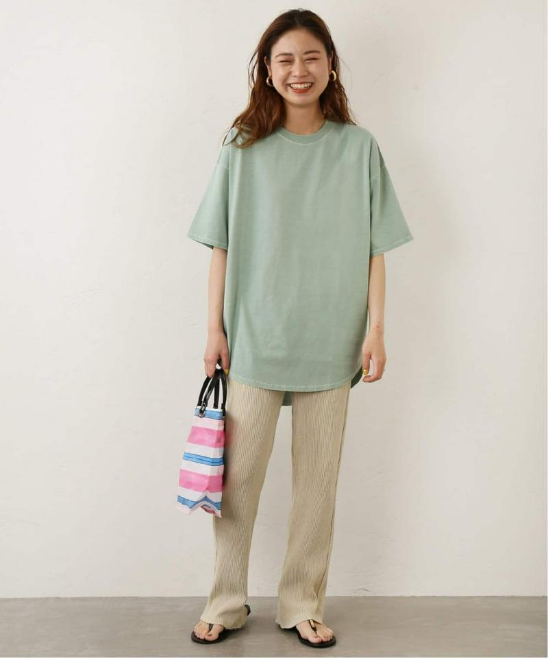 《追加》ピグメントDyeクルーネックラウンドTee◆（JOURNAL STANDARD relume）