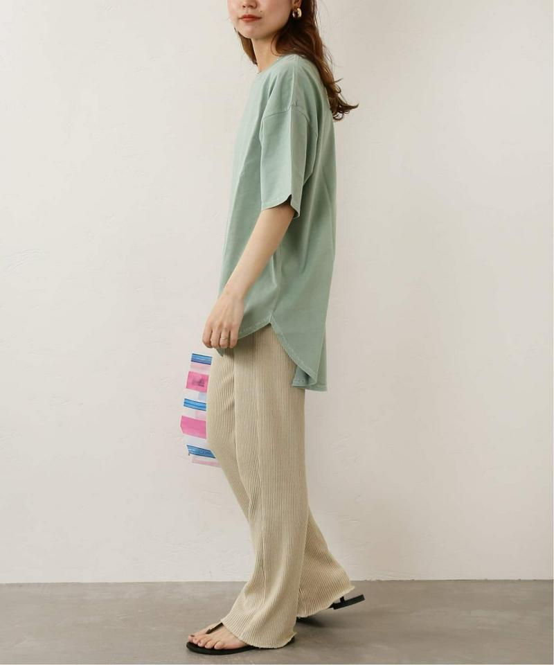 《追加》ピグメントDyeクルーネックラウンドTee◆（JOURNAL STANDARD relume）