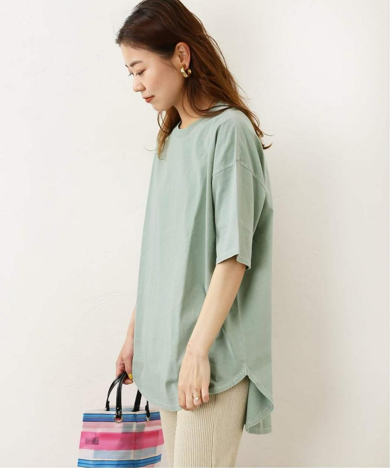 《追加》ピグメントDyeクルーネックラウンドTee◆（JOURNAL STANDARD relume）