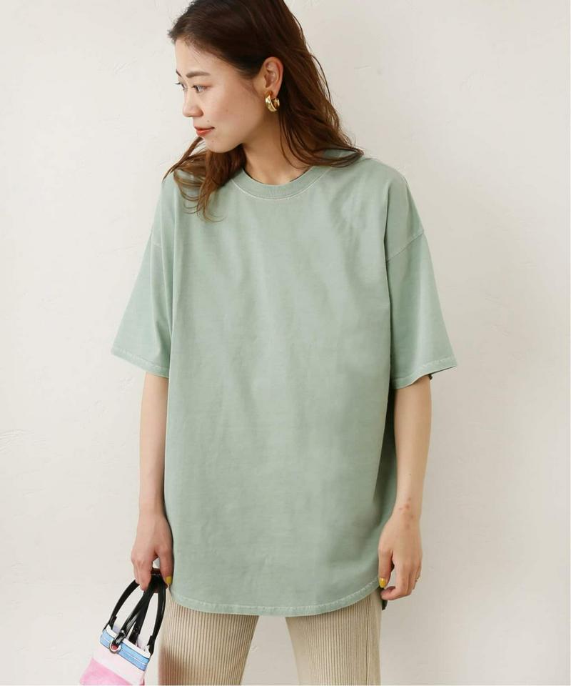 《追加》ピグメントDyeクルーネックラウンドTee◆（JOURNAL STANDARD relume）