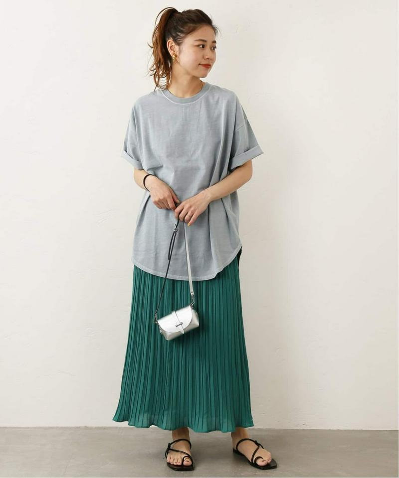 《追加》ピグメントDyeクルーネックラウンドTee◆（JOURNAL STANDARD relume）