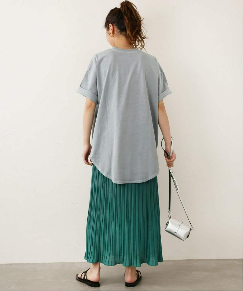 《追加》ピグメントDyeクルーネックラウンドTee◆（JOURNAL STANDARD relume）