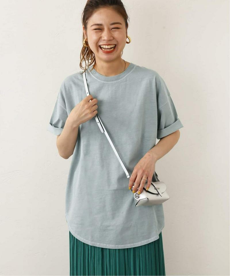 《追加》ピグメントDyeクルーネックラウンドTee◆（JOURNAL STANDARD relume）