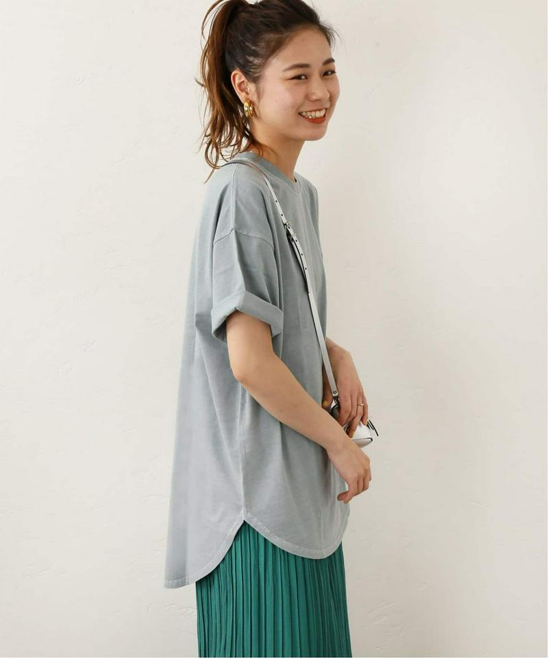 《追加》ピグメントDyeクルーネックラウンドTee◆（JOURNAL STANDARD relume）