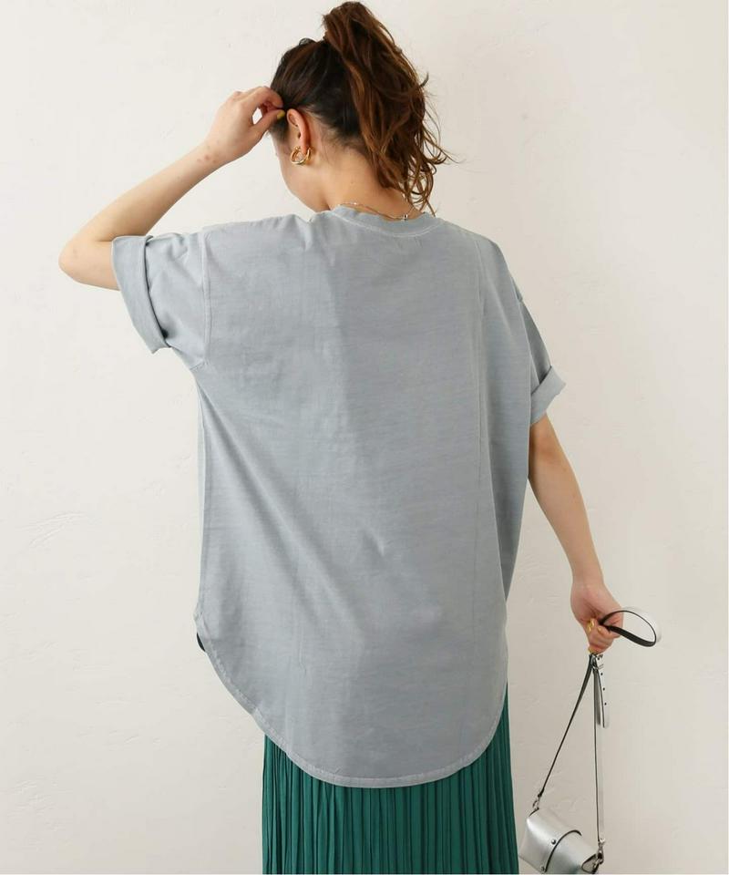 《追加》ピグメントDyeクルーネックラウンドTee◆（JOURNAL STANDARD relume）