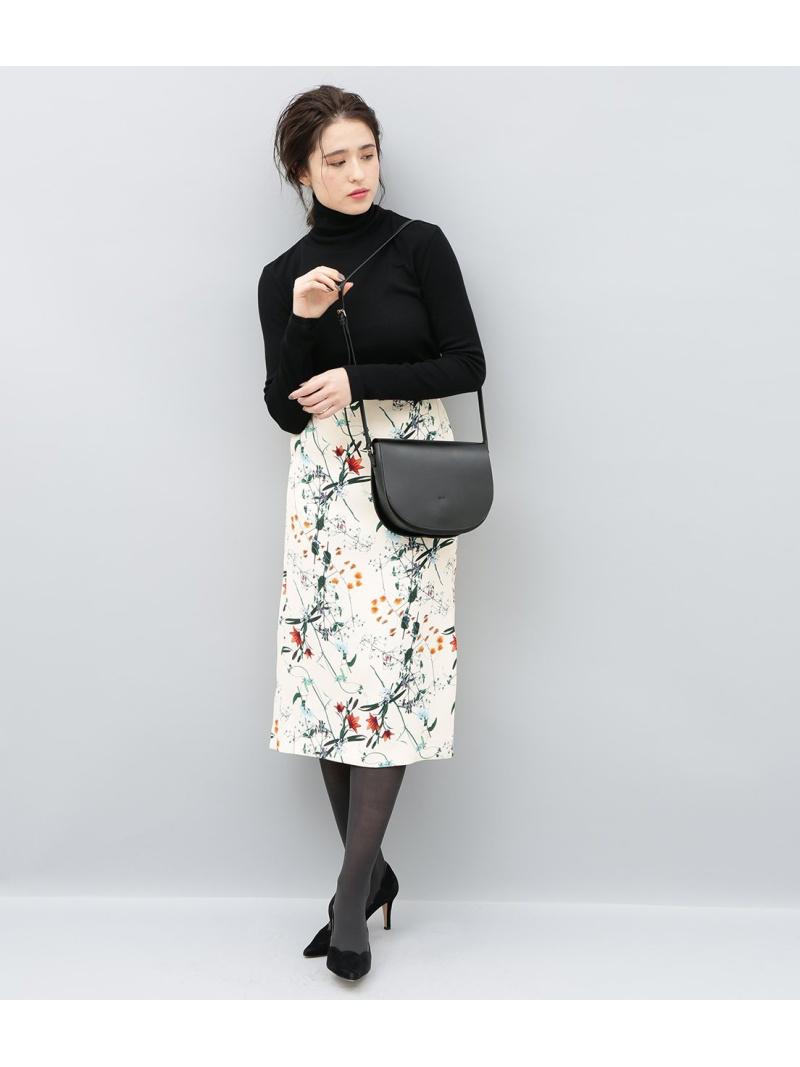 flower printed skirt