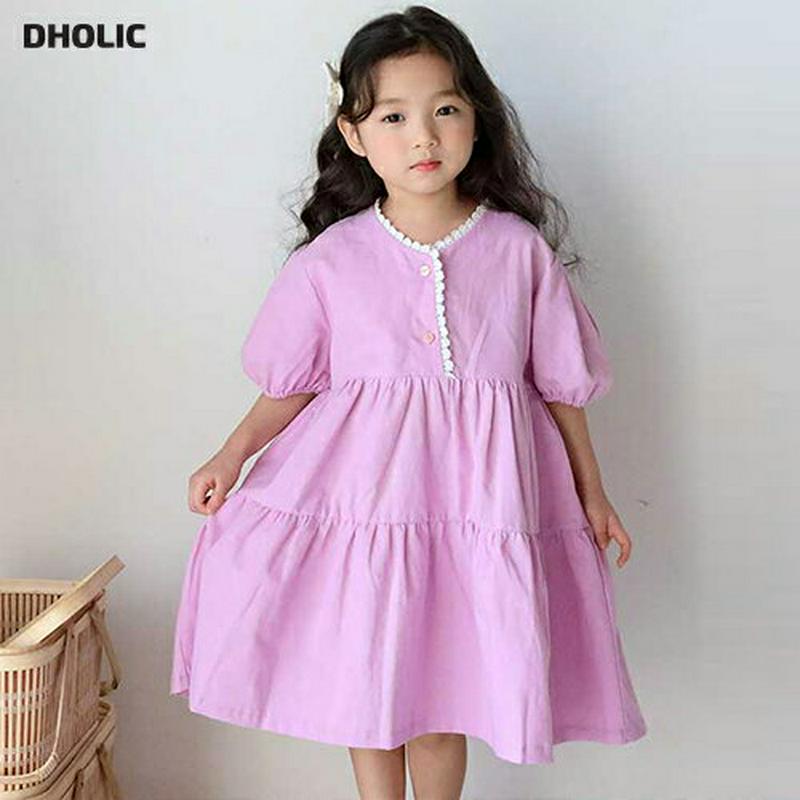 【只今20%OFF】2TYPEフラワーレースラインワンピース u03119・キッズ 【3~8才】【ops】【韓国 ファッション 