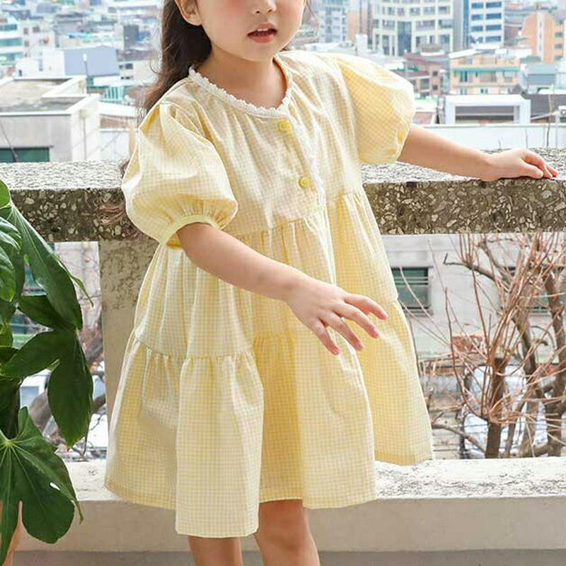 【只今20%OFF】2TYPEフラワーレースラインワンピース u03119・キッズ 【3~8才】【ops】【韓国 ファッション 