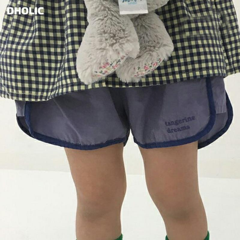 【只今20%OFF】配色コットンショートパンツ・u03601 キッズ【3~8才】【pt】【ショートパンツ ショーパン　短パン パ