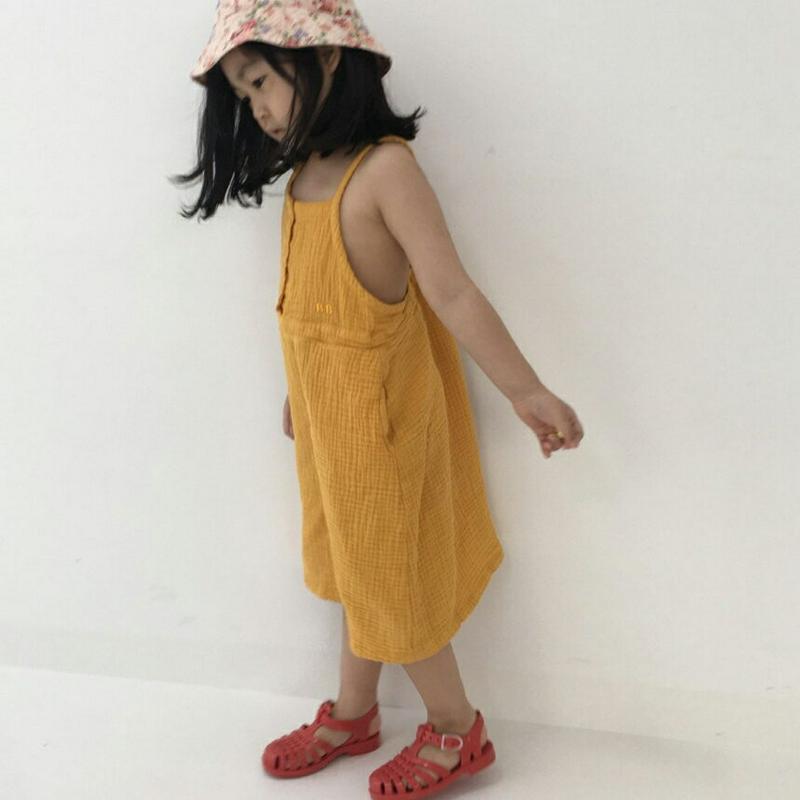 【只今20%OFF】バッククロスキャミソールワンピース・u03566 キッズ【3~8才】【ops】【ワンピース ロング ロングワ