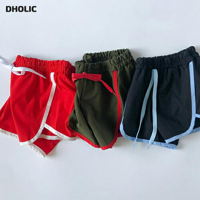 【只今20%OFF】カラーラインショートパンツ・u03516 キッズ【3~8才】【pt】【ショートパンツ ショーパン 短パン 単