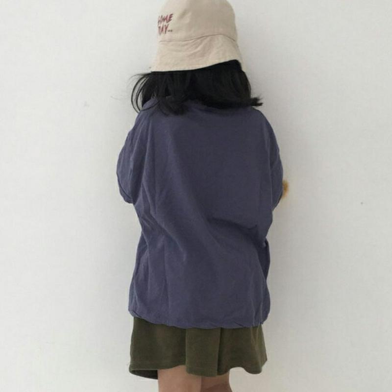 【只今20%OFF】ラウンドネックTシャツ・u03626 キッズ【3~8才】【tops】【トップス Tシャツ 半袖 ハーフスリー