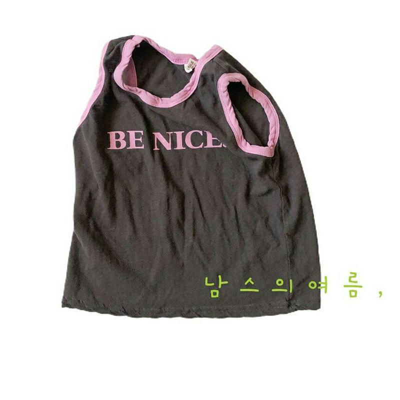 【只今20%OFF】BE NICEスリーブレス・u03509 キッズ【3~8才】【tops】【トップス スリーブレス ノースリー